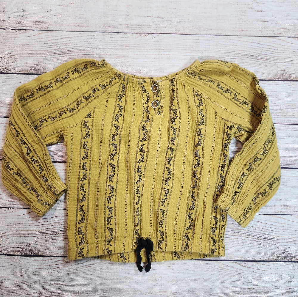 NWOT Gauze boho peasant style top‎ 4T